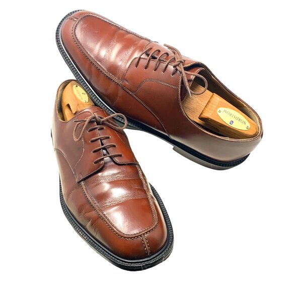 Cole Haan‎ City Calhoun Brown Leather Split Toe Dress Oxfords - Picture 12 of 12